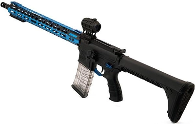 Предохранитель AR15 двусторонний Leapers AR15 TLT-TKSLTB matte blue