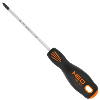 Отвертка NEO Tools крестовая Phillips PH1x100 мм CrMo (04-022)
