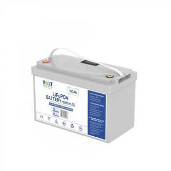 Акумуляторна батарея Volt Polska LiFePO4 12,8V 100Ah (100А) + BMS + LCD