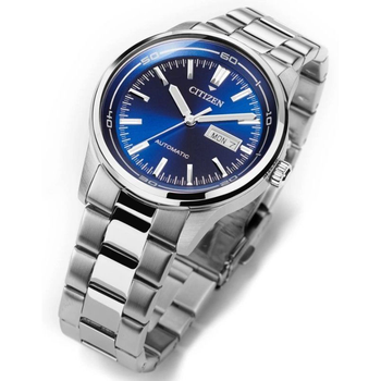 Наручные часы CITIZEN NH8400-87LE Синий/Серебристый Нержавеющая сталь