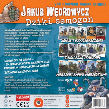 Gra planszowa Portal Games Jakub Wędrowycz Dziki Samogon (5902560383737)