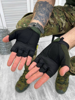 Тактичні рукавички Mechanix Wear M-Pact Olive Elite L