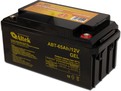Аккумуляторная батарея Altek ABT-65Аh/12V GEL (Altek2114220)