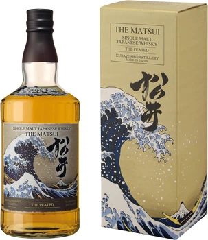 Виски Matsui The Peated 3 года выдержки 0.7 л 48% в подарочной упаковке (4954621002201)