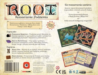 Додаток до настільної гри Portal Games Root: Підземелля (5902560384383)