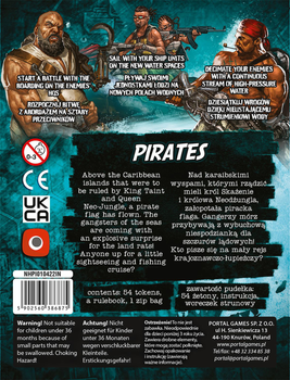 Додаток до настільної гри Portal Games Neuroshima Hex 3.0: Пірати (5902560386875)