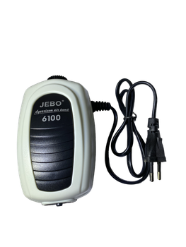 Компресор JEBO 6100 безвібраційний з регулюванням повітряного потоку 2,5 Вт, 180 л/год 15 кпа А+