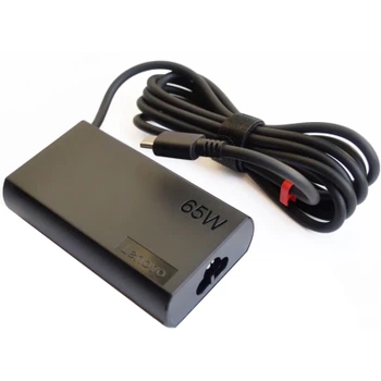 Блок питания к ноутбуку Lenovo 65W 20V/3.25A, 15V/3A, 9V/3A, 5V/3A, USB Type-С Slim-корпус (02DL152 / A40375)