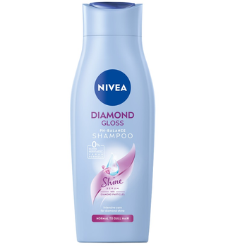 Шампунь для волосся Nivea Diamond Gloss ніжний 400 мл (9005800217154)