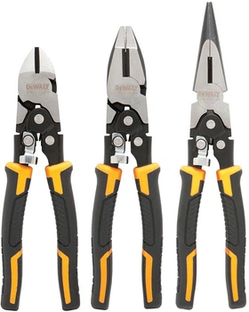 Набор из трех шарнирно-губцевых инструментов DeWALT Compound Action (DWHT0-70485)