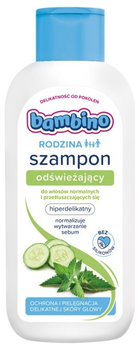 Szampon do włosów Bambino Rodzina odświeżający 400 ml (5900017079325)