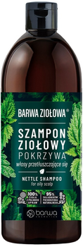 Szampon do włosów Barwa Ziołowa Pokrzywa 480 ml (5902305007379)