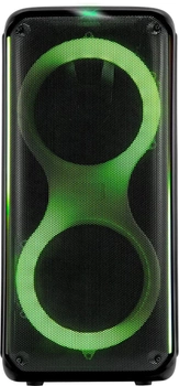 Temeisheng 6830-08 два микрофона | Мощная беспроводная колонка Bluetooth