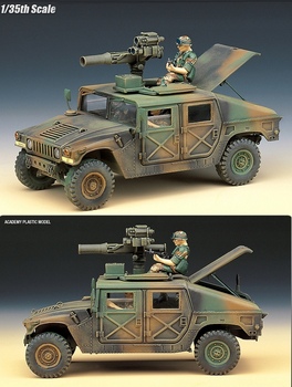 Військова модель Academy M-966 Hummer Tow (0603550013638)