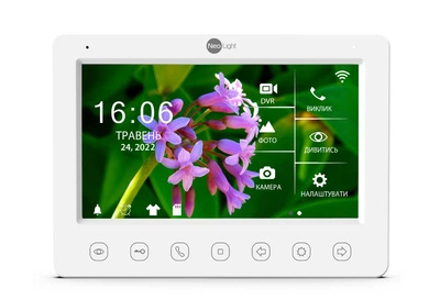 Видеодомофон NeoLigh KAPPA + HD WF White