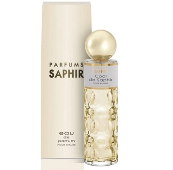 Woda perfumowana damska Saphir Parfums Cool de Saphir Pour Femme 200 ml (8424730016629)