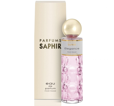 Woda perfumowana damska Saphir Parfums Elegance Pour Femme 200 ml (8424730002448)