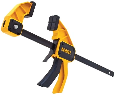 Струбцина DeWALT L триггерная с максимальным усилием сжатия 135 кг (DWHT0-83193)