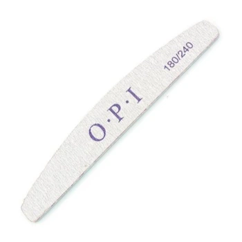 Пилочка OPI полукруг серая, 180/240