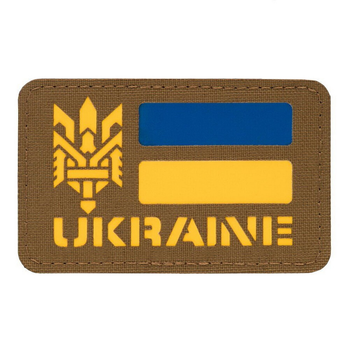 Нашивка M-Tac Ukraine (с Тризубом) Laser Cut 2000000025469
