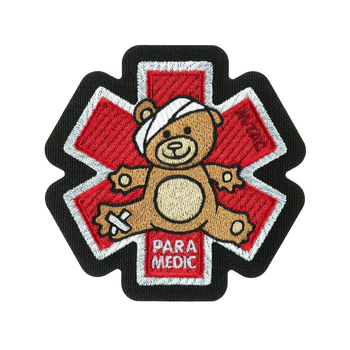Нашивка M-Tac Paramedic Медвідь (вишивка) 2000000143743