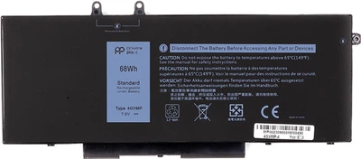 Аккумулятор PowerPlant для ноутбуков DELL Latitude 5400 Series (4GVMP) 7.6V 8500mAh (NB441921)