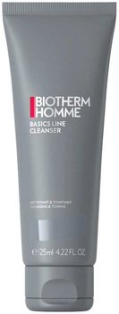 Гель для вмивання обличчя Biotherm Homme Basics Line Cleanser 125 мл (3614273475815)