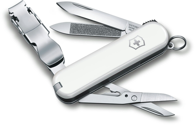 Ніж Victorinox NailClip 580 лезо 65мм/8функ/білий