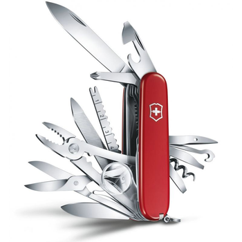 Ніж Victorinox Swisschamp 91мм/33функ/червоний