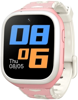 Smartwatch dla dzieci Mibro Kids P5 4G LTE Pink-White (MIBAC_P5/PK)