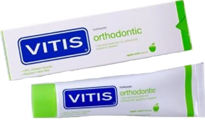 Зубная паста Vitis Orthodontic Toothpaste 100 мл (8427426008588)