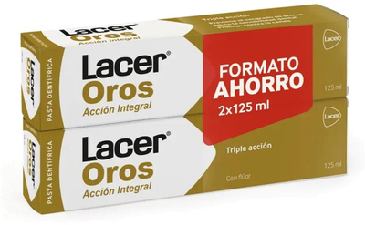 Зубная паста Lacer Oros Toothpaste Set 2x125 мл (8430340058126)