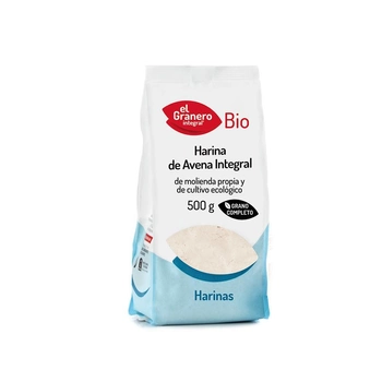 Mąka owsiana El Granero Pełnoziarniste Bio 500 g (8422584048131)