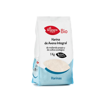 Mąka owsiana El Granero Pełnoziarniste Bio 1 kg (8422584048735)