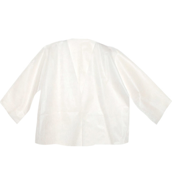 Куртка для пресотерапії Timpa спанбонд, біла