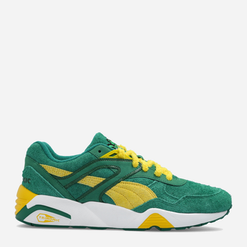 Buty sportowe męskie zamszowe na platformie do kostki Puma R698 Super 38865801 44 (9.5UK) Zielone (4065451937578)