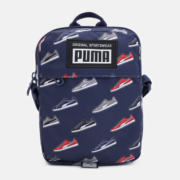 Сумка планшет чоловіча Puma Academy Portable 07913511 Темно-синя (4065452960322)