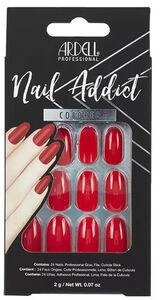Набір накладних нігтів Ardell Nail Addict Artificial Cherry Red False Nails (74764664396)