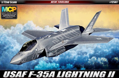 Модель з фанери Academy літак USAF F-35A Lightning II 1:72 (8809258921905)