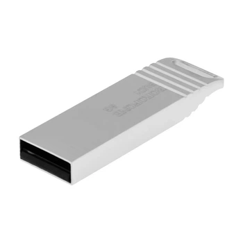 Флешка USB Flash Drive Borofone BUD1 8GB, металл USB 2.0 Стальной P001