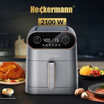 Аэрогриль Аэрофритюрница Heckermann AF06 7л 2100W