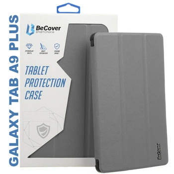 Чехол для планшета BeCover Smart Case Samsung Tab A9 Plus SM-X210/SM-X215/SM-X216 11.0 Gray (710309)
