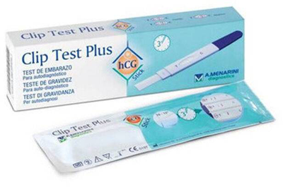 Тест на вагітність Menarini Clip Test Plus 1 шт (8426521277165)