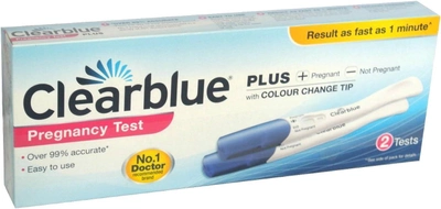 Тест на беременность Clearblue Аналоговый 2 шт (8470001780355)