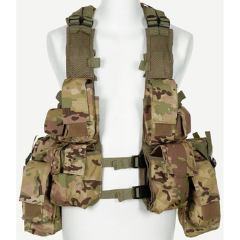 Жилет разгрузочный MFH Tactical Vest Мультикам