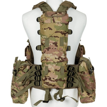 Жилет розвантажувальний MFH Tactical Vest Мультикам