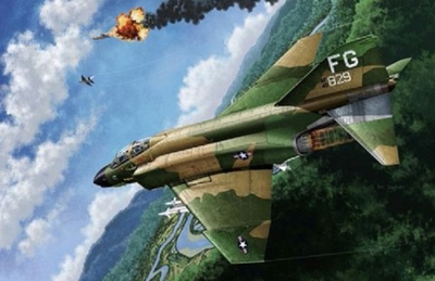 Model samolotu Academy F-4C Phantom Vietnam War (8809258921844)