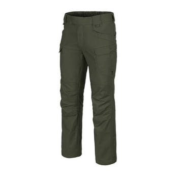 Штани w38/l34 urban tactical polycotton pants jungle helikon-tex green canvas