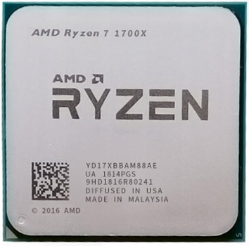 Процесор AMD Ryzen 7 1700x 3.4-3.8GHz 16MB 65W AM4 Б/В