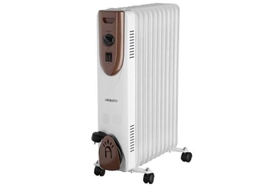 Масляный радиатор Ardesto OFH-11X1 11 ребер 2500 Вт Білий